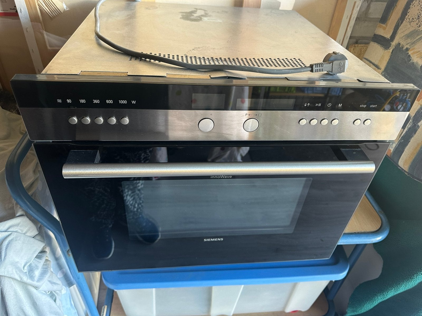 Mooie Siemens inbouw combi oven, Ophalen, Gebruikt