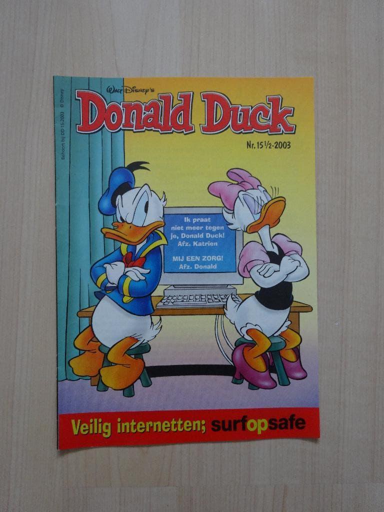 Donald Duck – Veilig internetten Surf op Safe, Boeken, Eén stripboek, Ophalen of Verzenden, Zo goed als nieuw