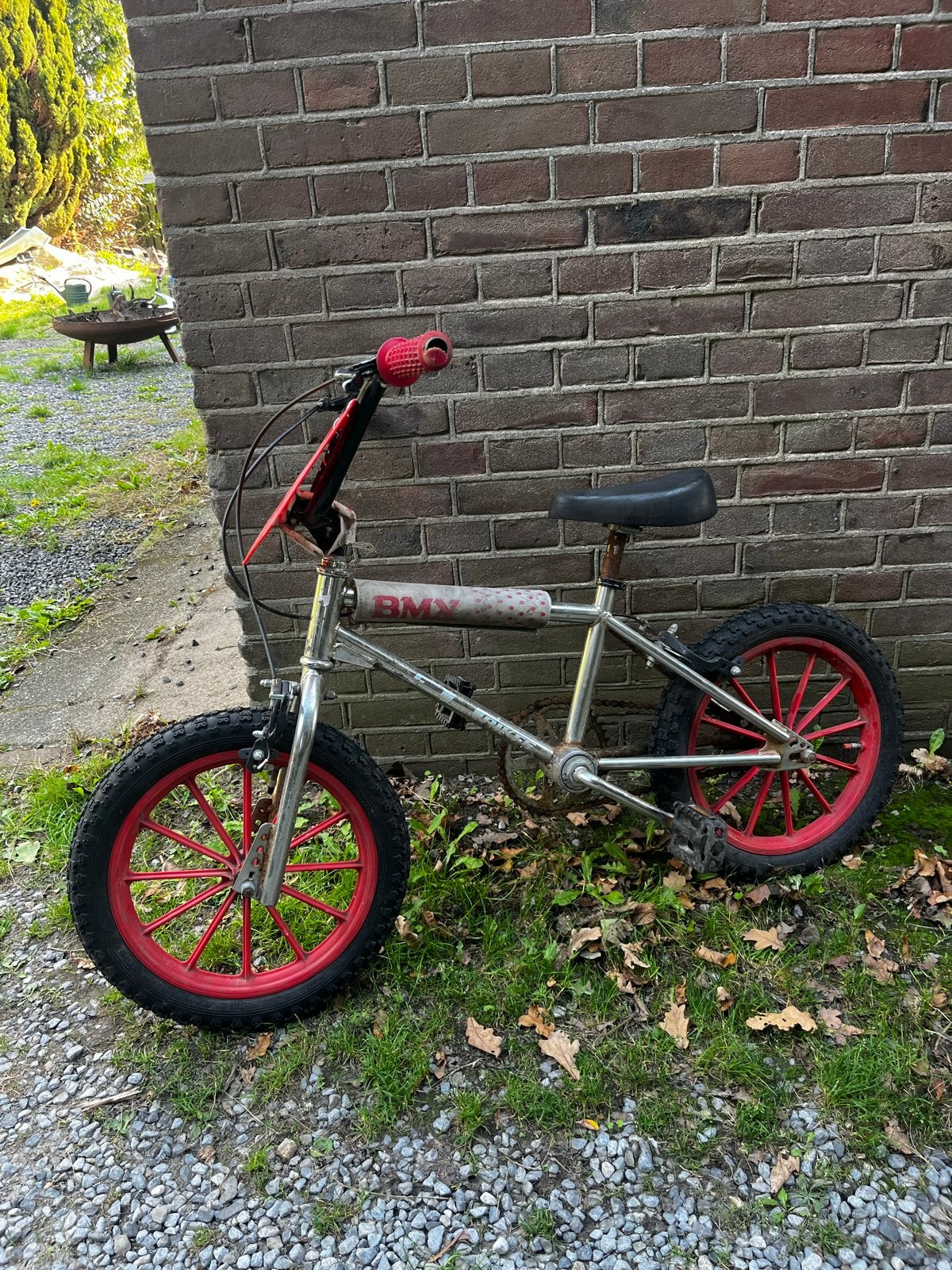 16 inch BMX kinderfiets - opknapper, Ophalen of Verzenden, Gebruikt, Velgrem, 16 tot 20 inch