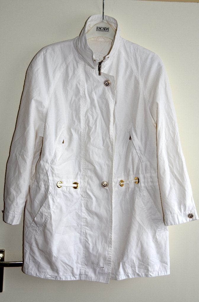 Baronia von Gollas jas jack Cotton Sport m 44 zomerjas parka, Verzenden, Gedragen, Maat 42/44 (L), Wit