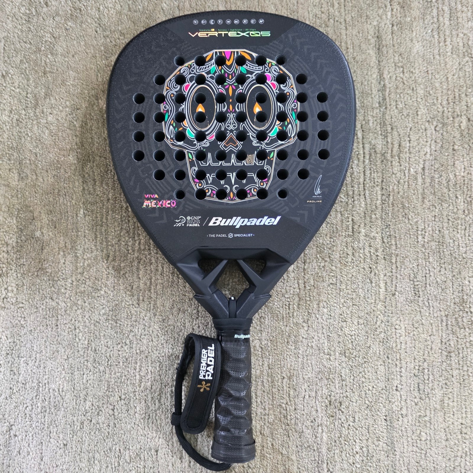 Bullpadel Vertex 05 MX Ltd Padel Racket, Ophalen of Verzenden, Zo goed als nieuw, Racket