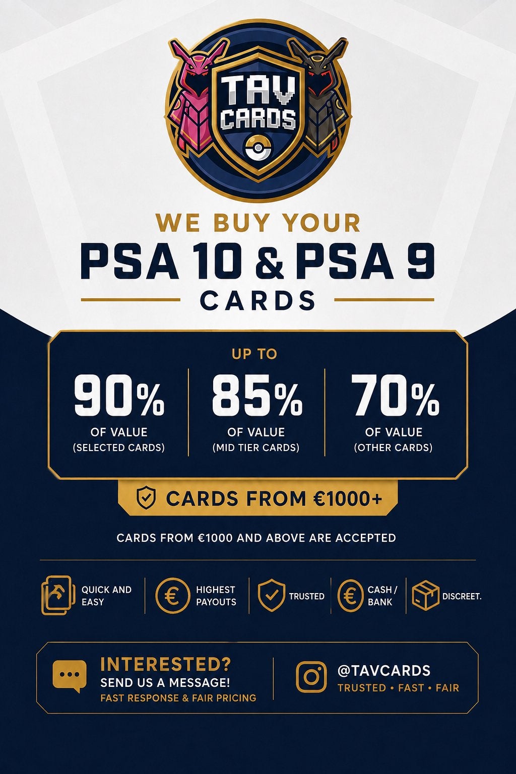 PSA SLABS UITCASHEN? WIJ BETALEN TOT 90%, Ophalen of Verzenden, Zo goed als nieuw, Meerdere kaarten