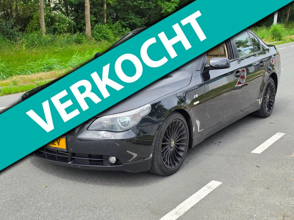 BMW 5-serie 525i Executive / AIRCO / AUTOMAAT, Auto's, BMW, Automaat, Achterwielaandrijving, Gebruikt, 2497 cc