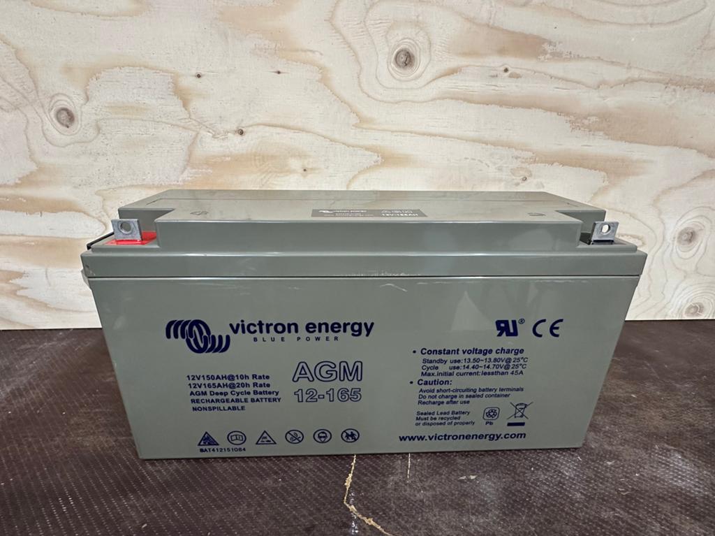 Victron agm accu 12 volt 160ah, Ophalen, Gebruikt, Victron, Victron