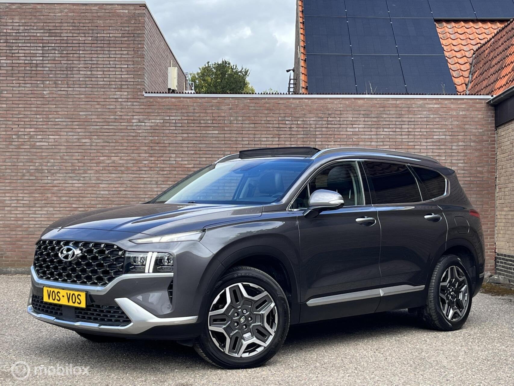 Hyundai Santa Fe PHEV Premium PlusSky 7p/ Full Option/All-In, Auto's, Dealer onderhouden, Gebruikt, 4 cilinders, 7 stoelen
