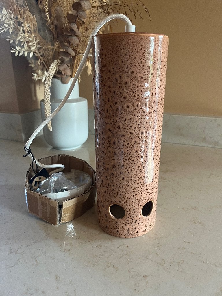 HKLiving Ceramic Hanglamp - Lychee | NIEUW IN DOOS, Keramiek, Vintage / retro, Nieuw, E27 (groot)