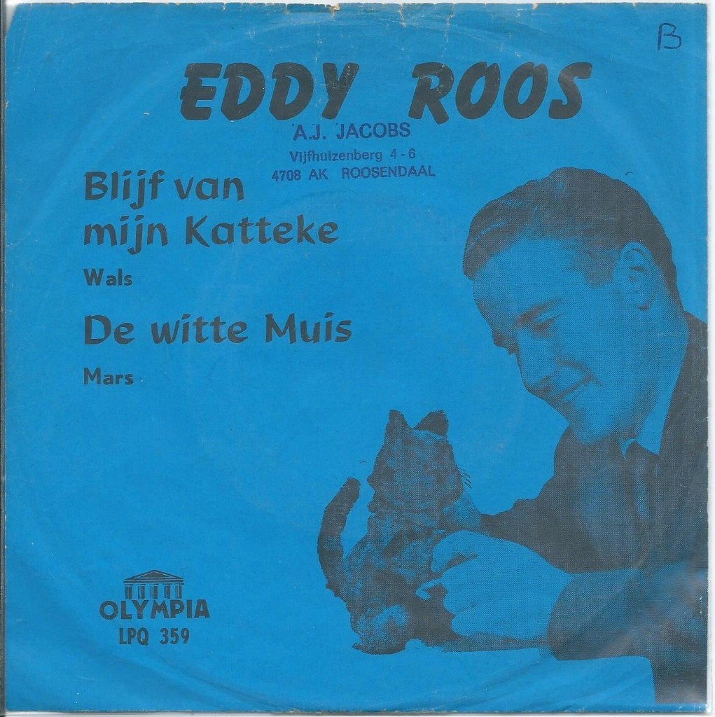 Vinyl Single Eddy Roos, Ophalen of Verzenden, Gebruikt, Nederlandstalig