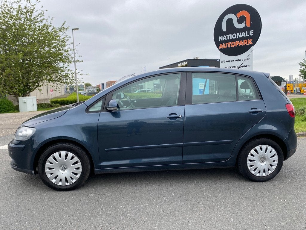 Volkswagen Golf Plus | 2007 | 1.6 Trendline Business | Autom, 4 cilinders, Automatische klimaatregeling, Blauw, Euro 4