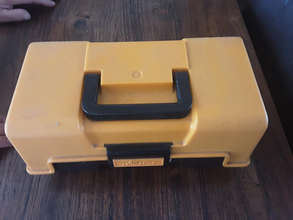 Viskoffer met inhoud - Compleet voor de visser, Ophalen, Gebruikt, Koffer of Tas