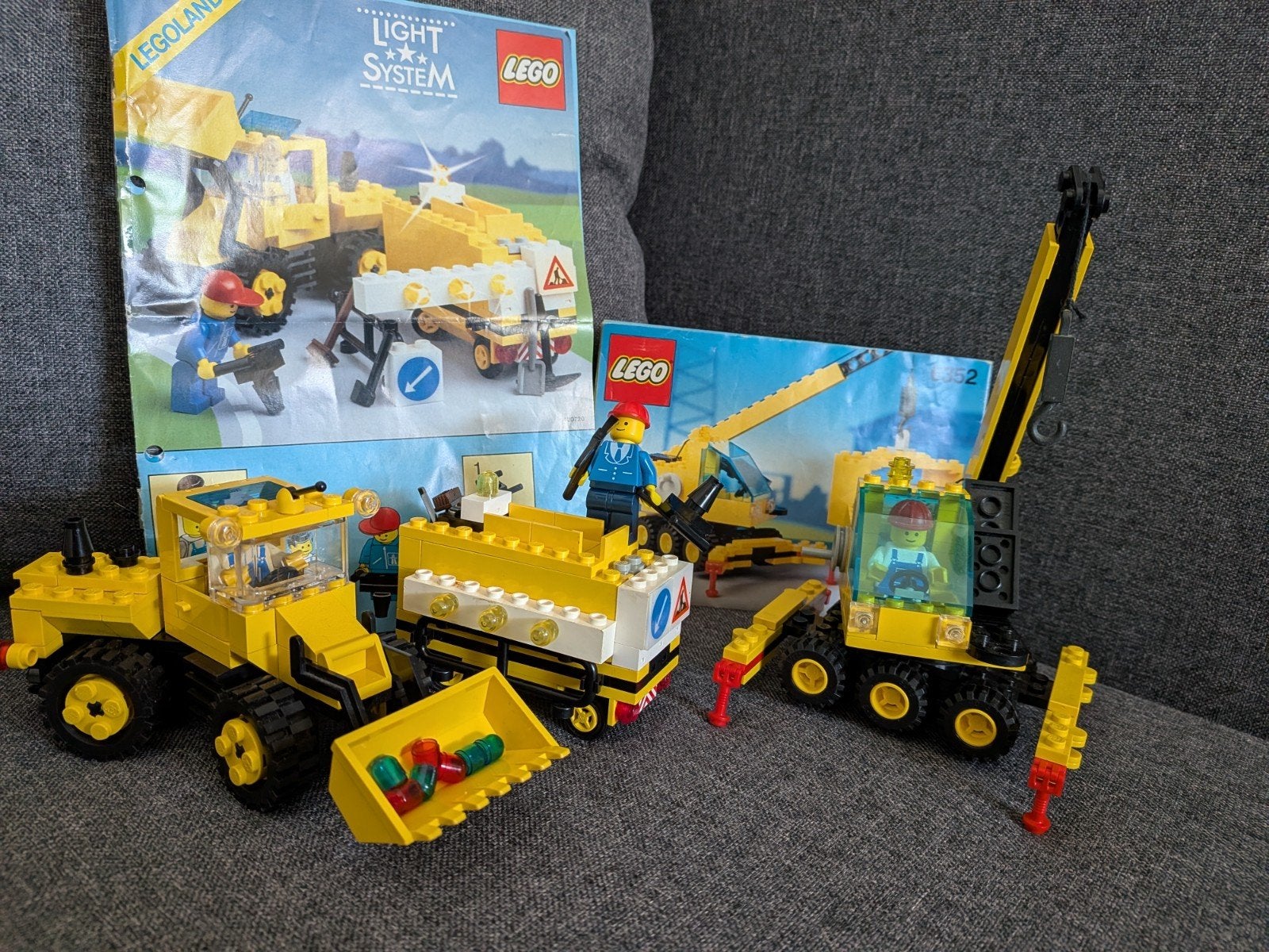 Lego Construction Set 6481 - extra lichtjes + Cargomaster Cr, Ophalen of Verzenden, Gebruikt, Lego