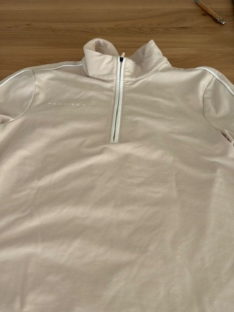 Röhnisch dames golf shirt voor najaar maat L beige, Ophalen of Verzenden, Nieuw, Kleding, Overige merken