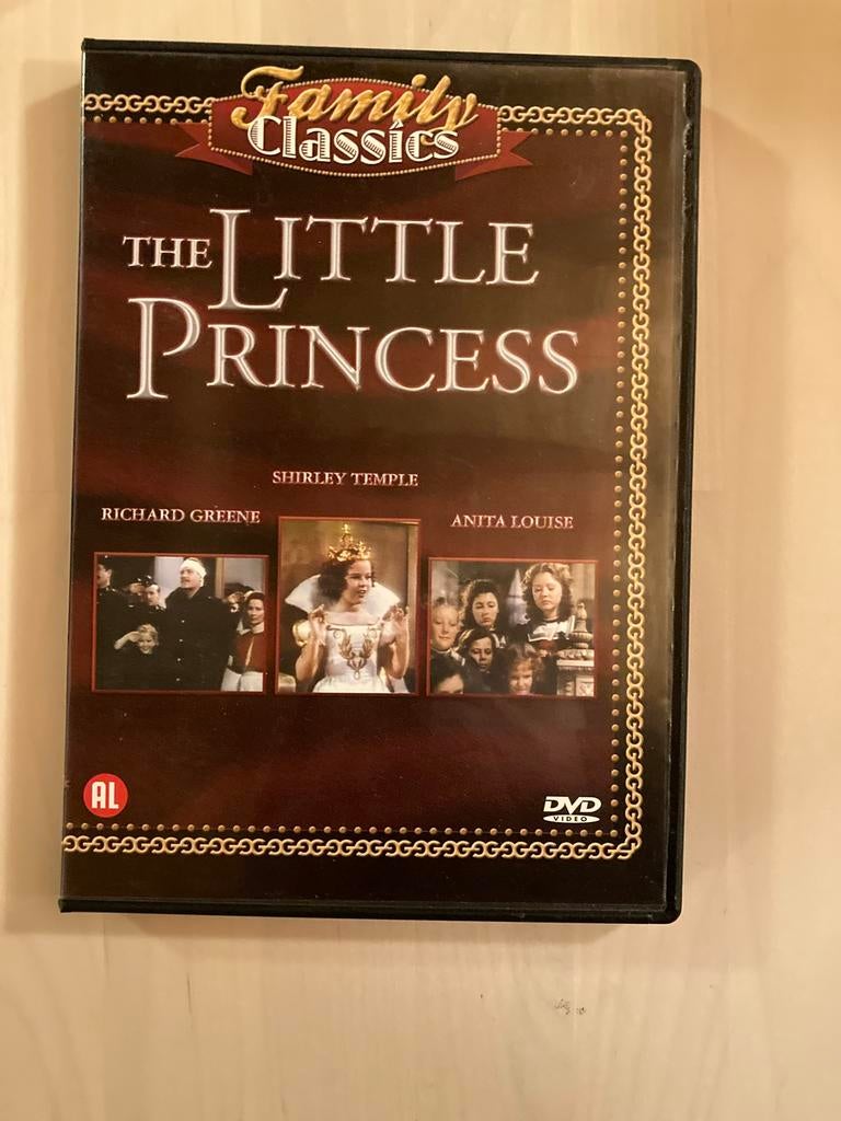 Dvd The little princess Shirley Temple, Alle leeftijden, Drama, Ophalen of Verzenden, Zo goed als nieuw