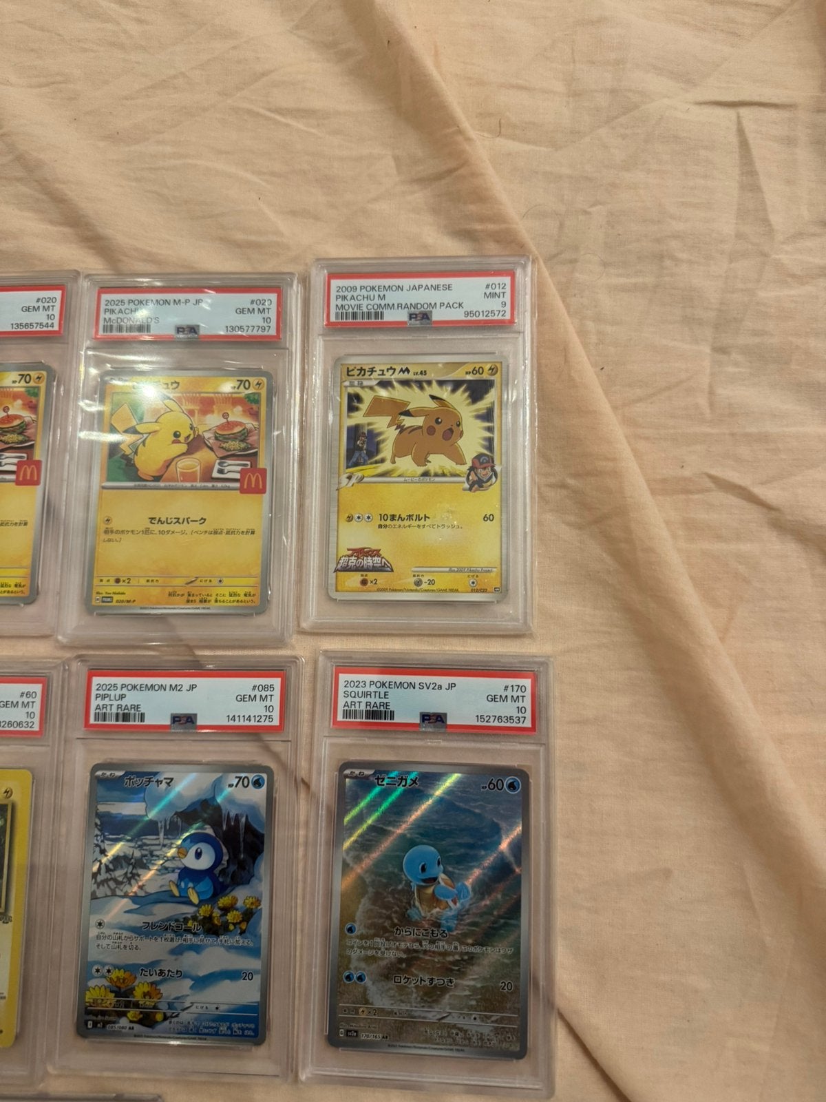 Foto 3 van Pokémon PSA collectie – 8xPSA 10 – 1xPSA9