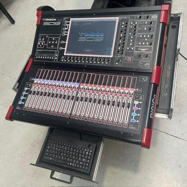 Digico SD9, Ophalen, Gebruikt, 10 tot 20 kanalen, Microfooningang