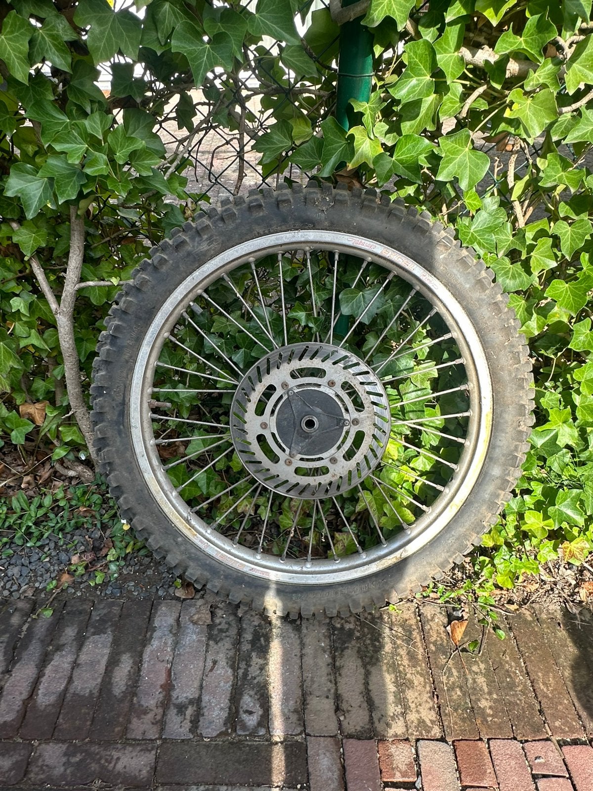 Voorwiel Husqvarna te 510 ‘89, Ophalen of Verzenden, Gebruikt