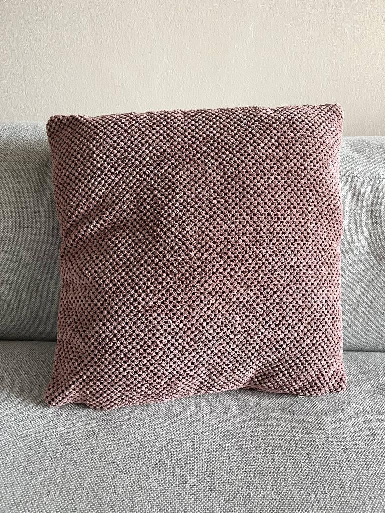 IKEA kussenovertrek 40x40 roze (evt. met binnenkussen), Ophalen, Gebruikt, Roze, Vierkant