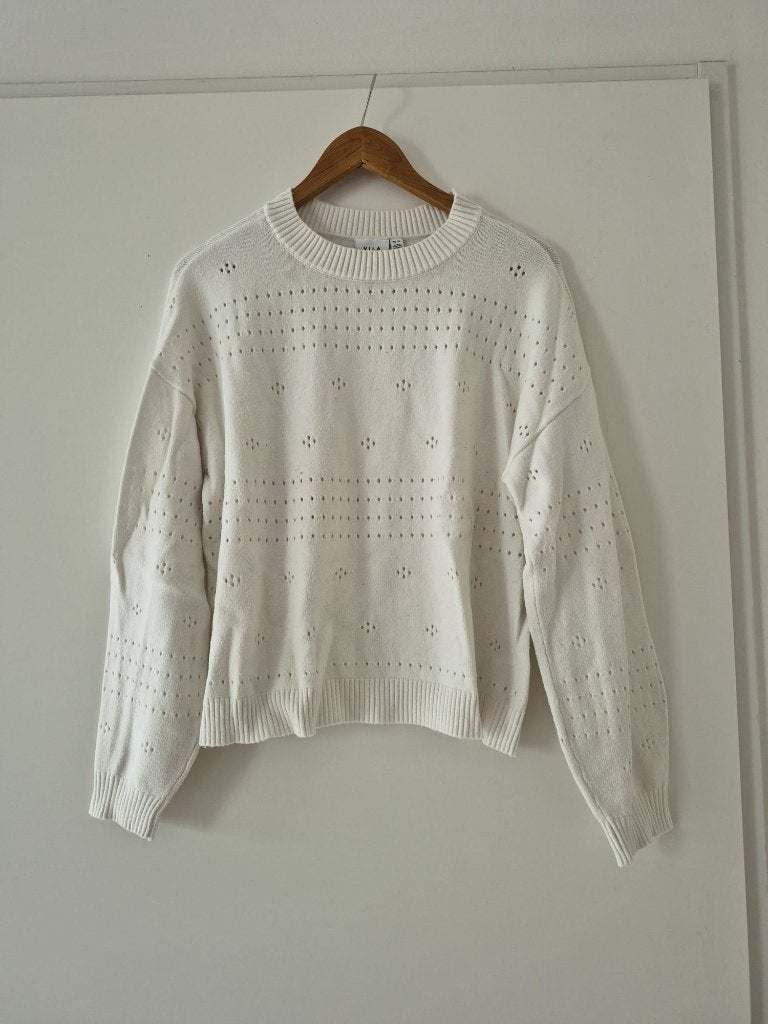 Trui VILA maat XL dames - wit, Wit, Vila, Maat 46/48 (XL) of groter, Ophalen of Verzenden