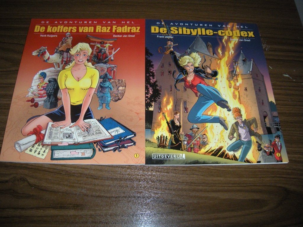 De Avonturen van Hel 2 delen SC, Boeken, Meerdere stripboeken, Ophalen of Verzenden, Zo goed als nieuw