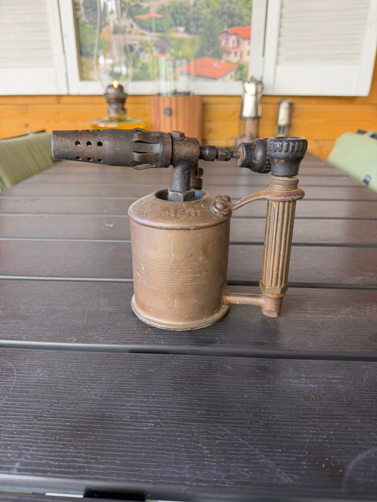 Max sievert benzine branden (16cm hiog), Ophalen of Verzenden