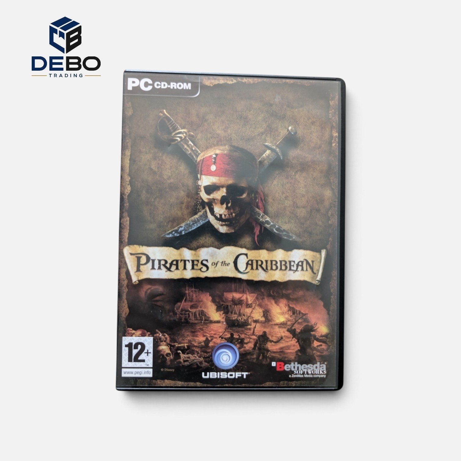 Pirates of the Caribbean PC CD-ROM - Nieuwstaat Retro Game, Avontuur en Actie, 1 speler, Nieuw, Ophalen of Verzenden
