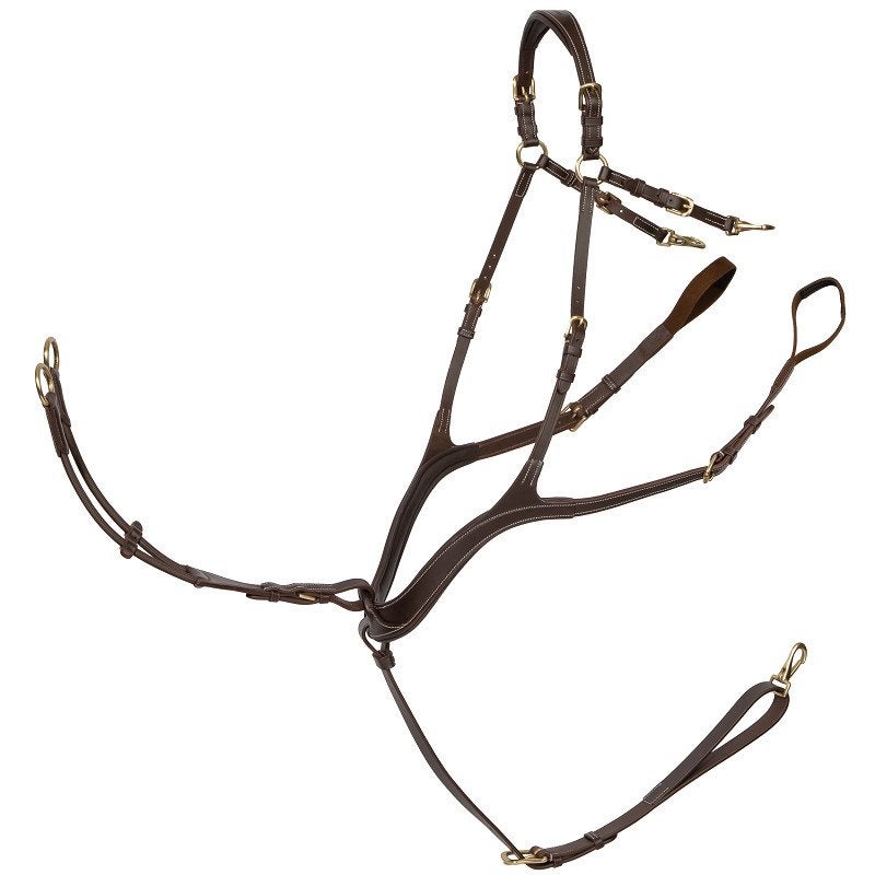 Harry’s horse voor tuig de luxe zwart  maat cob of full, Dieren en Toebehoren, Ophalen of Verzenden, Nieuw, Springen, Bovenkleding