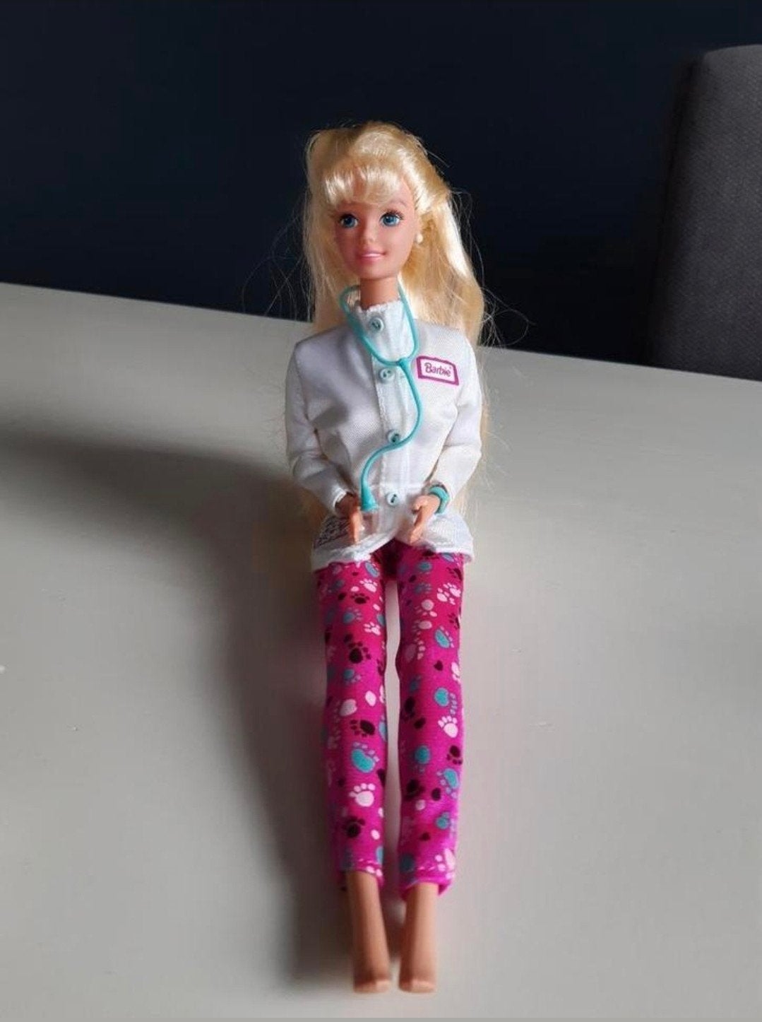 Barbie Dierenarts met Dieren Speelset, Kinderen en Baby's, Ophalen of Verzenden, Zo goed als nieuw, Barbie