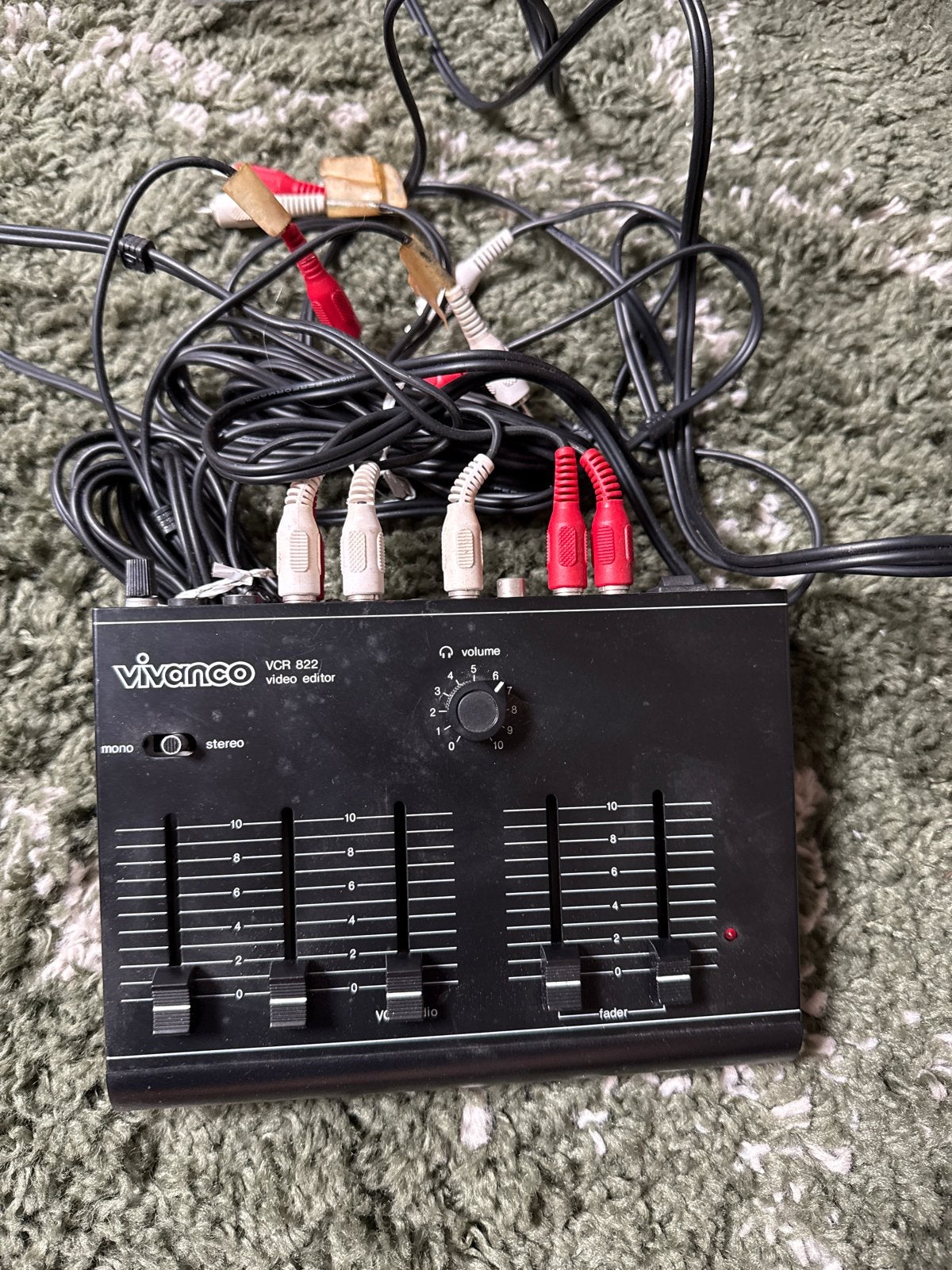 Vivanco VCR 822 Video Editor - Analoge Video Mixer, Ophalen of Verzenden, Gebruikt, Video