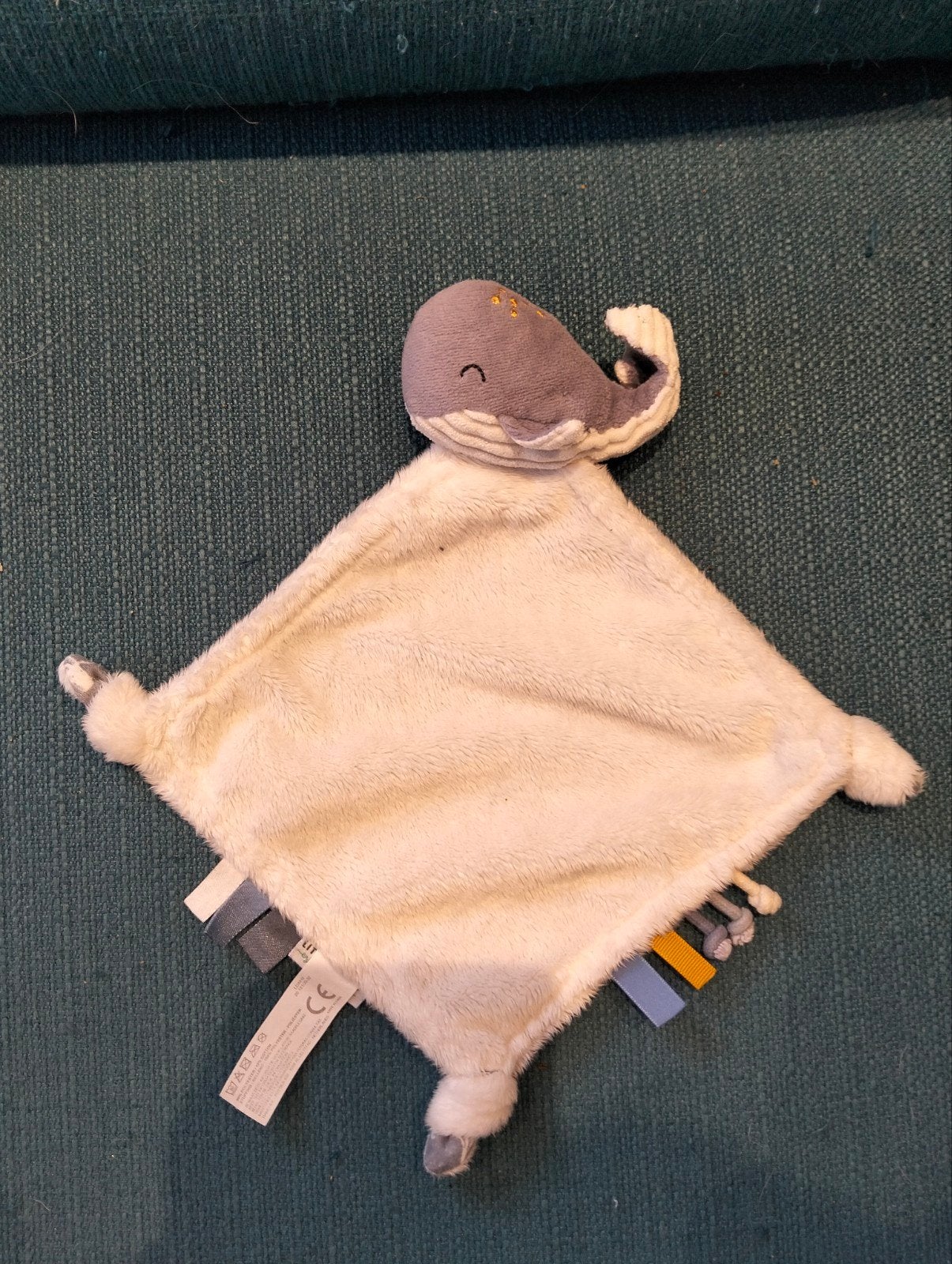 Little Dutch knuffeldoekje/ tutdoekje walvis, Ophalen