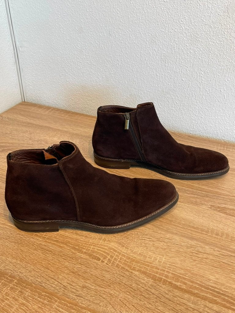 Daniel Kenneth Chelsea Boots | Suède | Maat 42 | Made Italy, Daniel Kenneth, Bruin, Daniel Kenneth, Boots