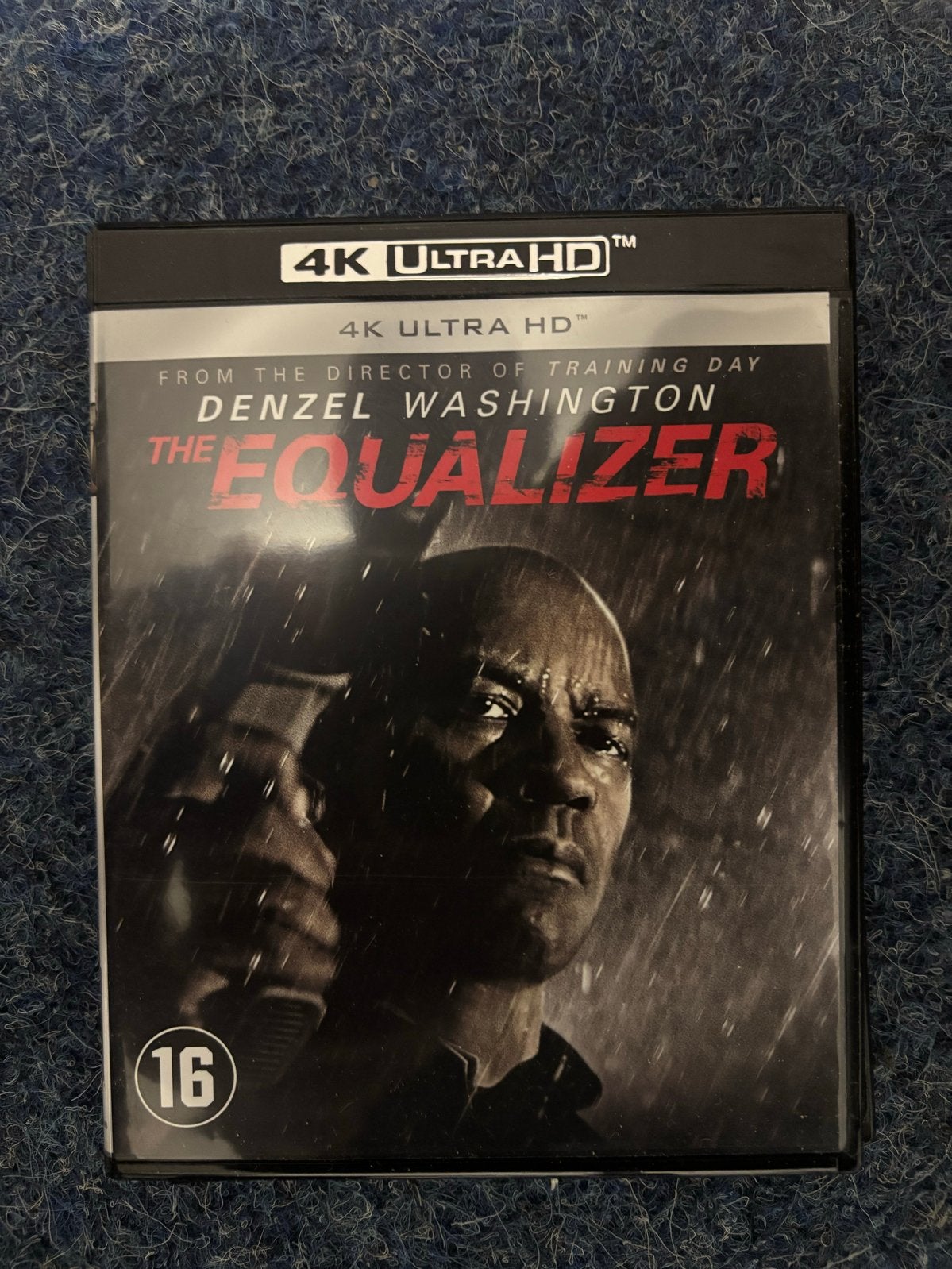 The Equalizer 4K Ultra HD Blu-ray Denzel Washington, Cd's en Dvd's, Blu-ray, Ophalen of Verzenden, Zo goed als nieuw, Actie