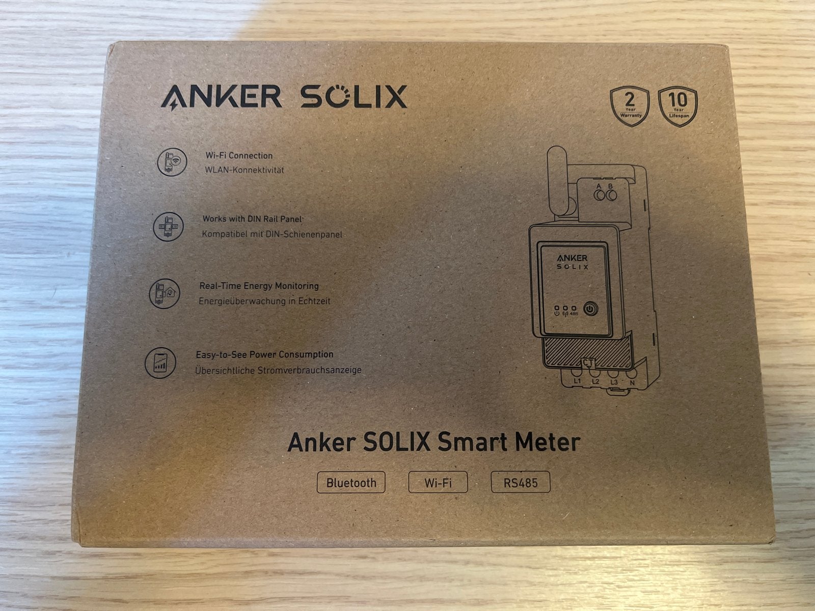 Anker SOLIX Smart Meter - Energieverbruik Monitor, Ophalen of Verzenden, Nieuw, Overige merken, Overige typen