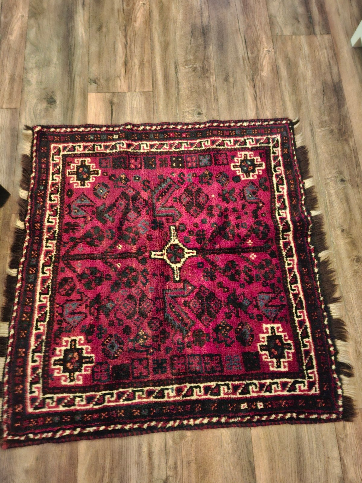 Set van diverse handgemaakte Perzische tapijtjes, Zwart, Minder dan 50 cm, Minder dan 50 cm, Ophalen of Verzenden
