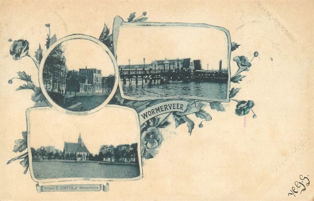 701-270-043 Wormerveer, Ophalen of Verzenden, Voor 1920, Noord-Holland