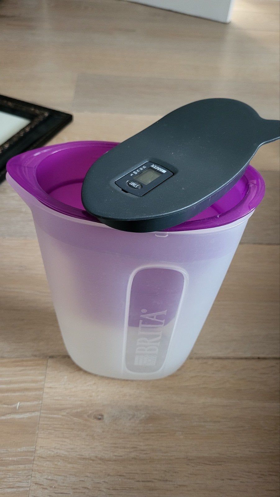 BRITA waterfilterkan met elektronische indicator, Ophalen, Gebruikt