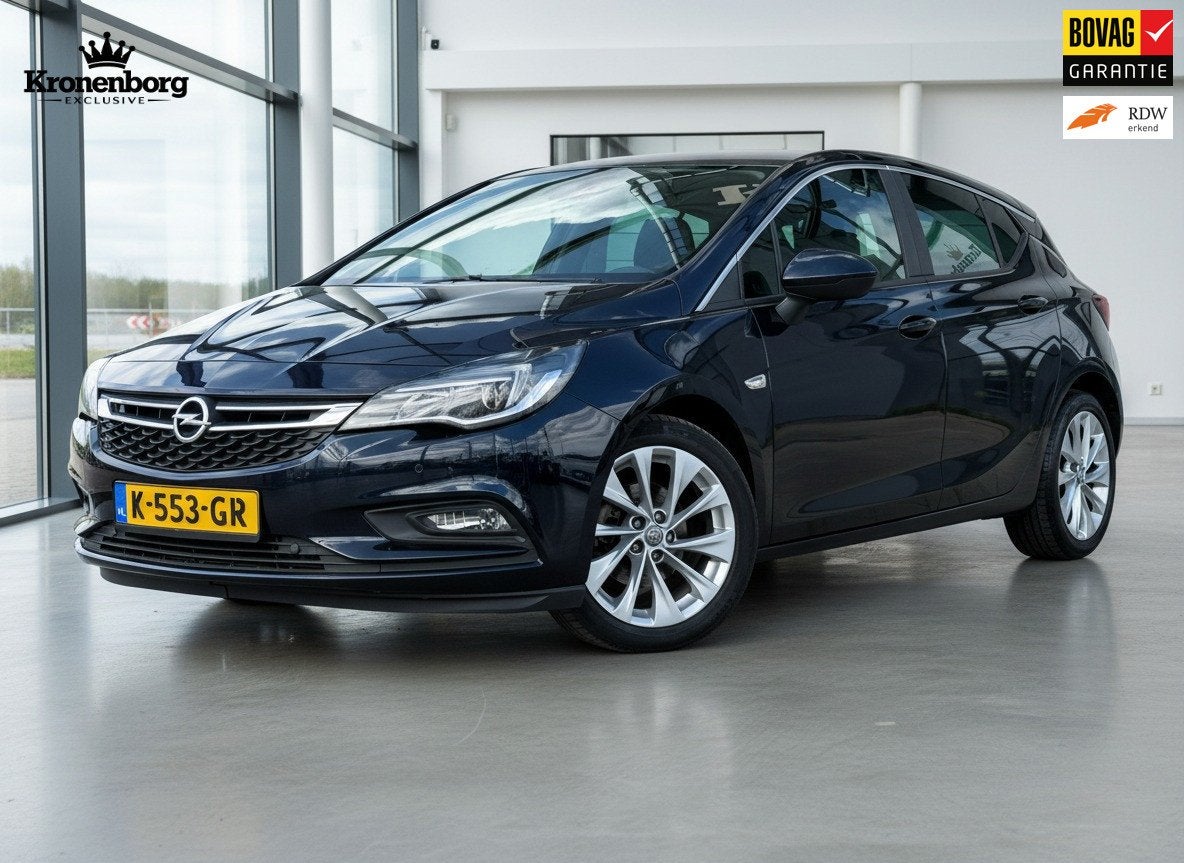 Opel Astra 1.4 Turbo, CARPLAY, NAP, CAMERA, Auto's, Opel, Gebruikt, Blauw, 620 kg, Handgeschakeld