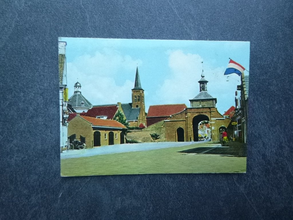 Aardenburg, kerk 1972, Verzenden, 1960 tot 1980, Gelopen, Noord-Brabant