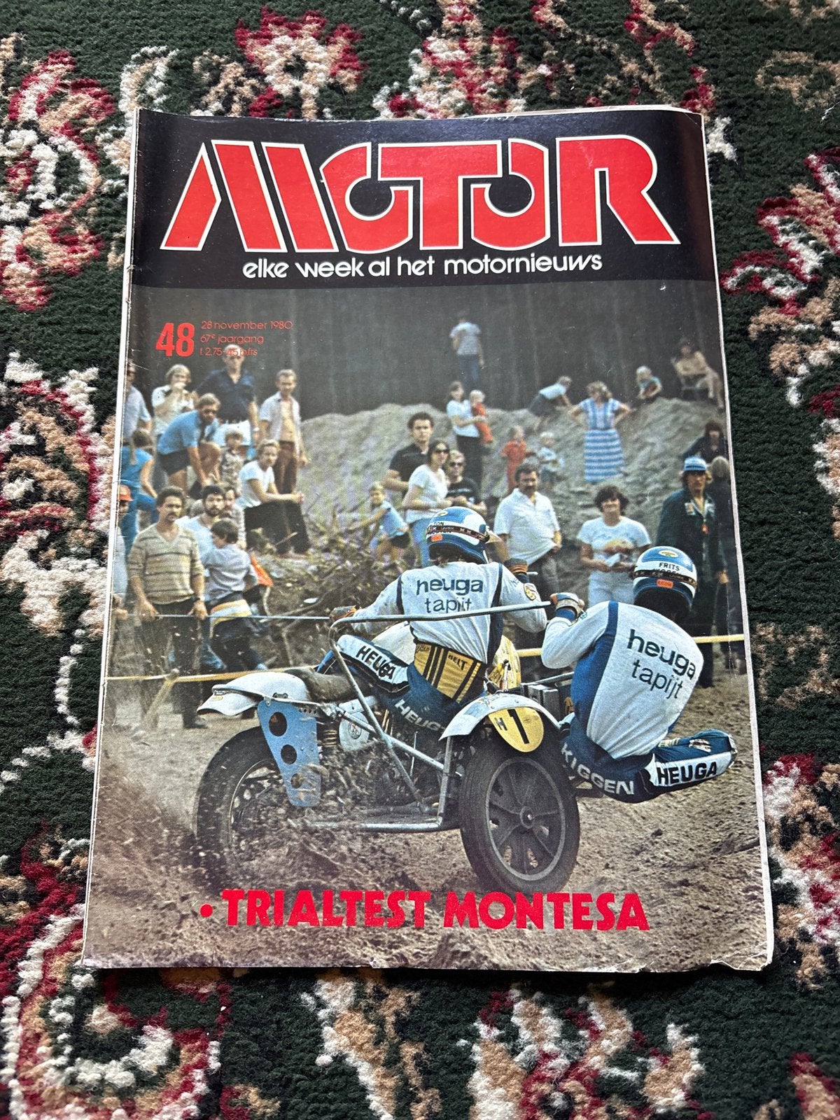 Motor Magazine - Trialtest Montesa (26 november 1983), Ophalen of Verzenden, Gelezen, Algemeen