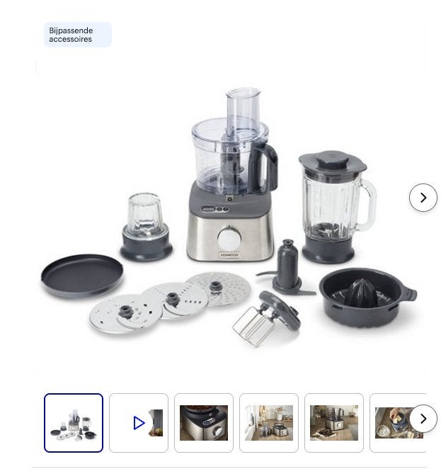 Kenwood Blender and Accessories, Ophalen, Gebruikt, Blender