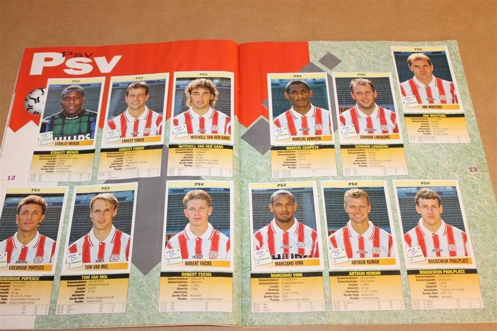 Voetbal 95 — Panini Plaatjesalbum Eredivisie, Verzamelen, Gebruikt, -, -, Ophalen of Verzenden