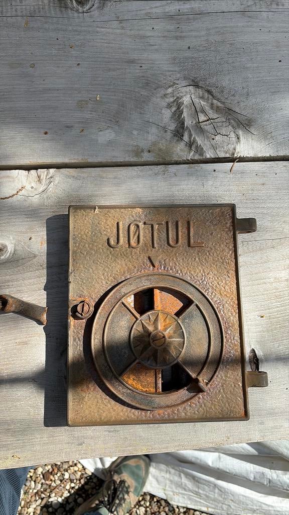 Deurtje Jotul, Ophalen, Zo goed als nieuw, Hout, Houtkachel