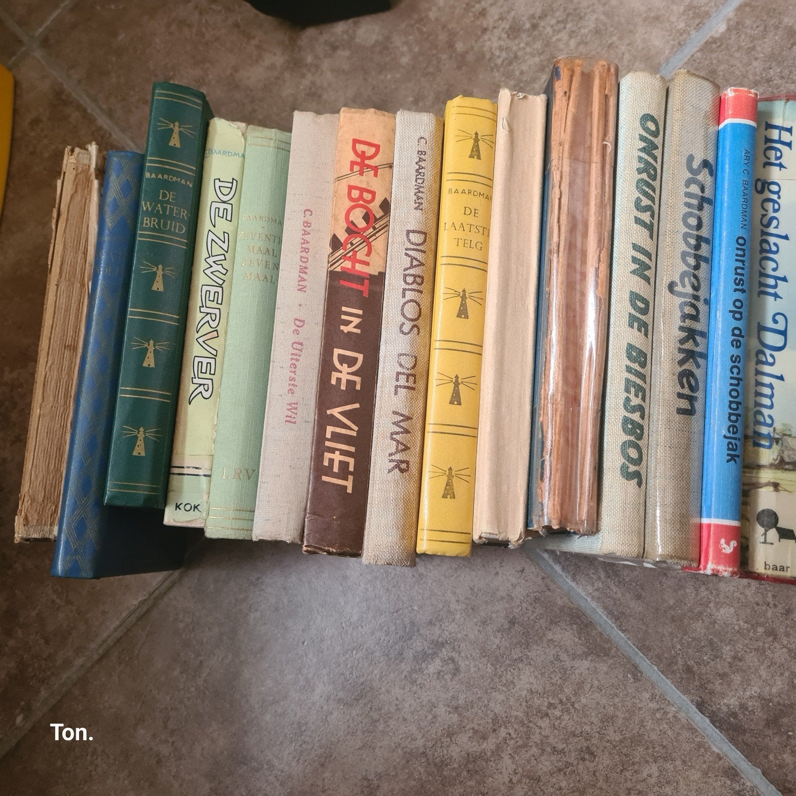 26x Boeken van C. Baardman uit Hardinxveld-Giessendam, Ophalen