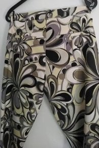 Nog nieuw CAMBIO pantalon broek 70's Print Retro Groen M, Kleding | Dames, Verzenden, Nieuw, Groen, Lang