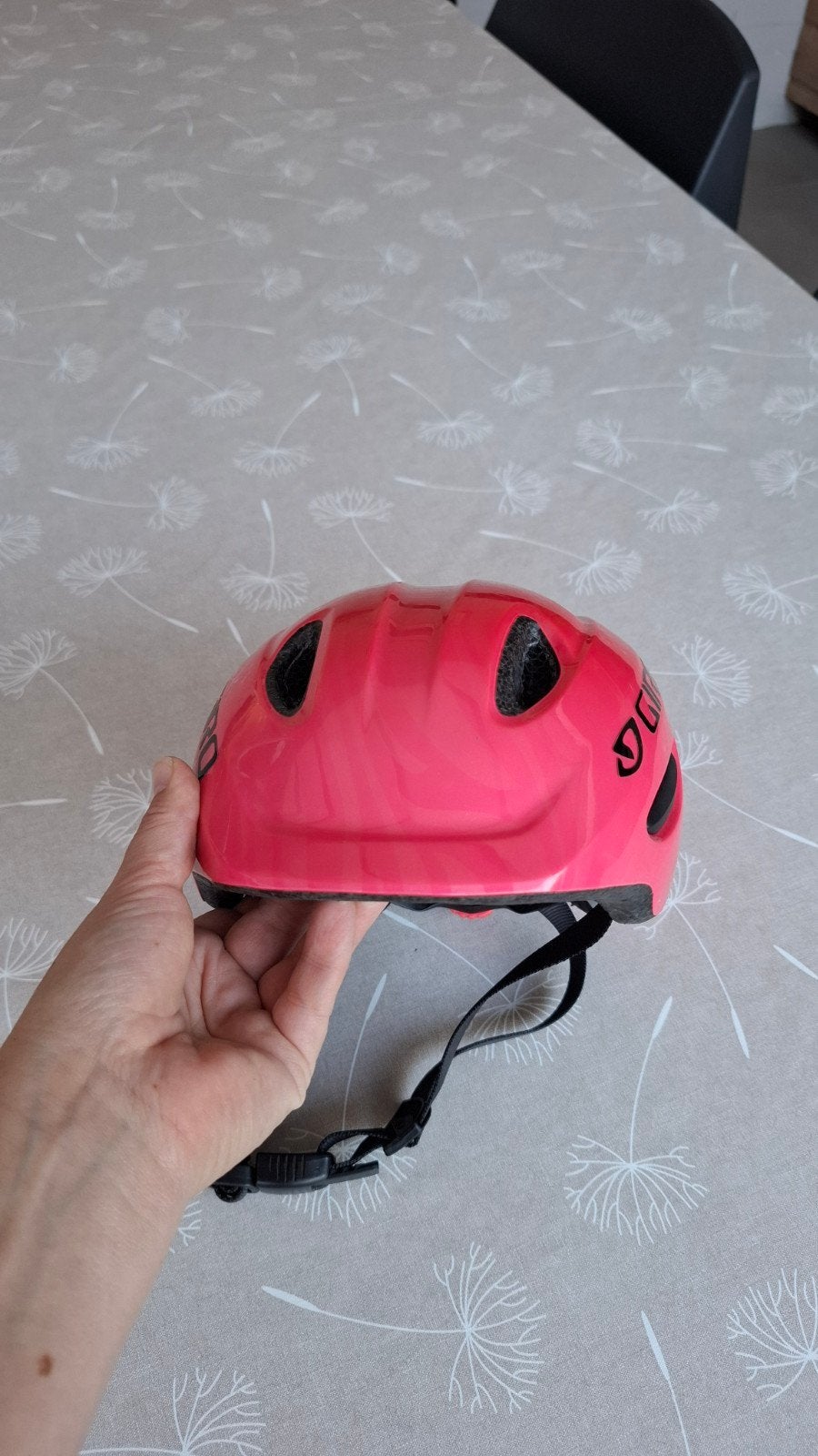 Roze Giro Scamp MIPS fietshelm voor kinderen (XS), Fietsen en Brommers, Fietsaccessoires | Fietshelmen, XS, Gebruikt, Ophalen of Verzenden