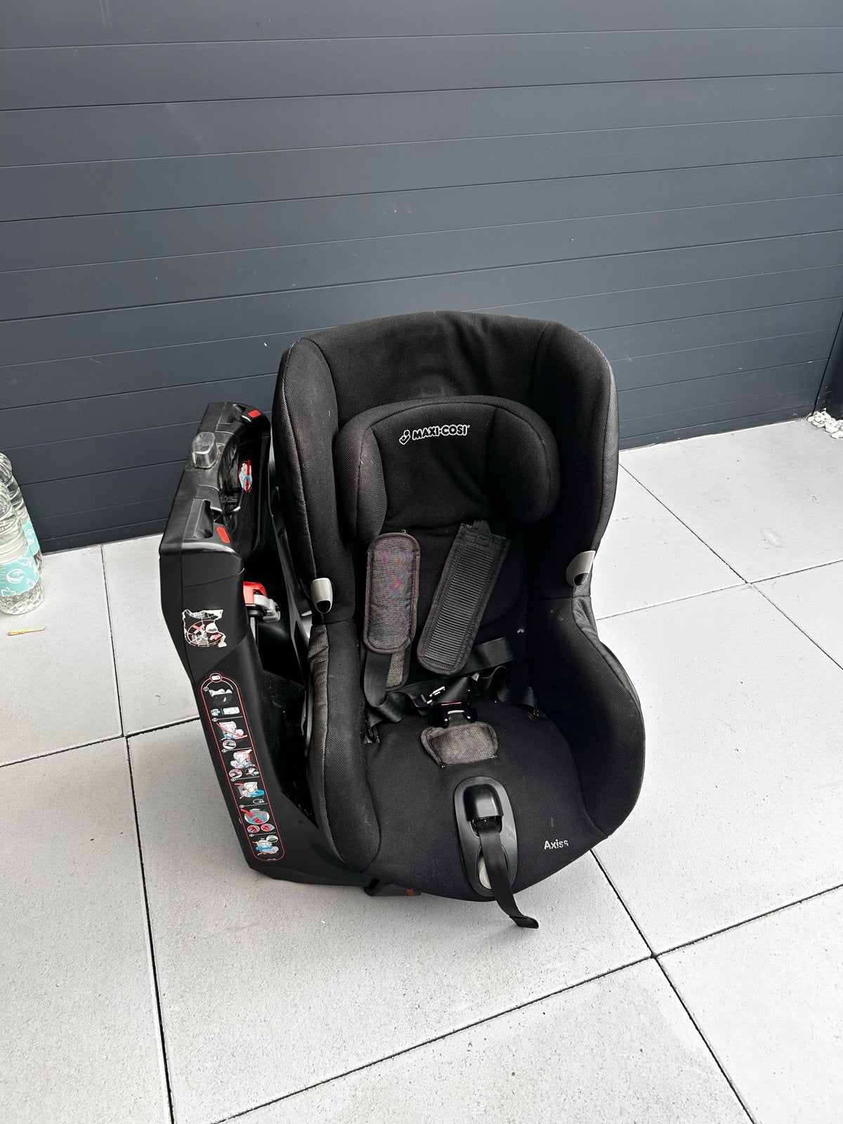 Maxi-Cosi Axiss kinderstoel - Zwart, draaibaar, Kinderen en Baby's, Ophalen, Verstelbare rugleuning, 9 t/m 18 kg, Maxi-Cosi