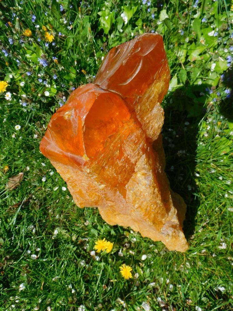 groot stuk copal ofzo. Bijna 7,5 kilo, Ophalen, Gebruikt