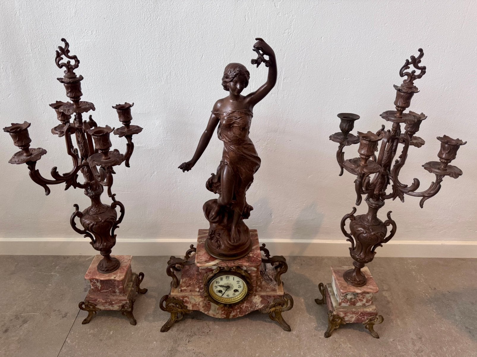 Klokkenstel pendule  - Fée aux Fleurs - Julien Caussé, Ophalen
