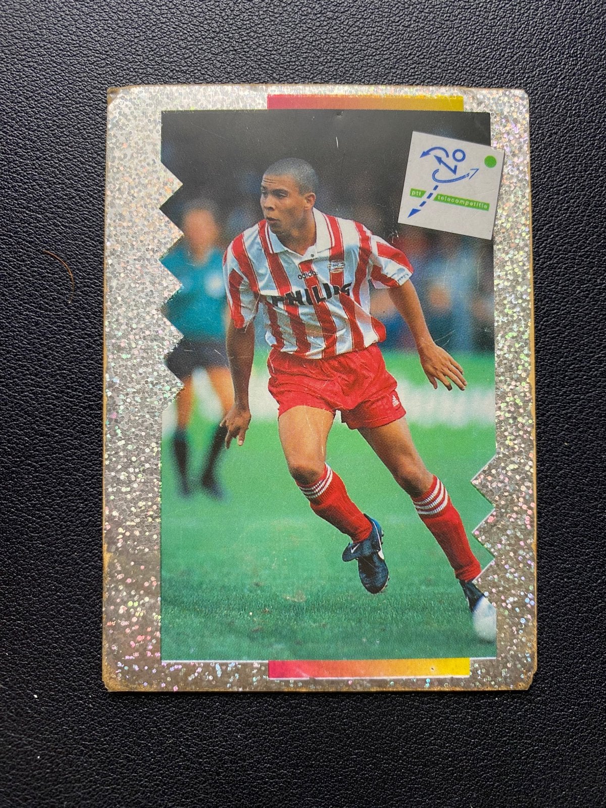 Ronaldo - PSV Eindhoven - Panini Voetbal 95 - Rookie Sticker, Verzamelen, Ophalen of Verzenden, Zo goed als nieuw, PSV, Poster, Plaatje of Sticker