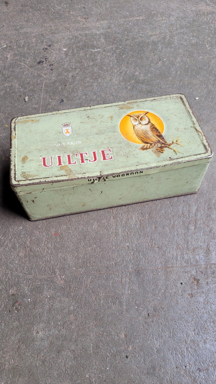 uiltje sigaren blik 'la bolsa', Ophalen of Verzenden, Gebruikt, Overige, Overige merken