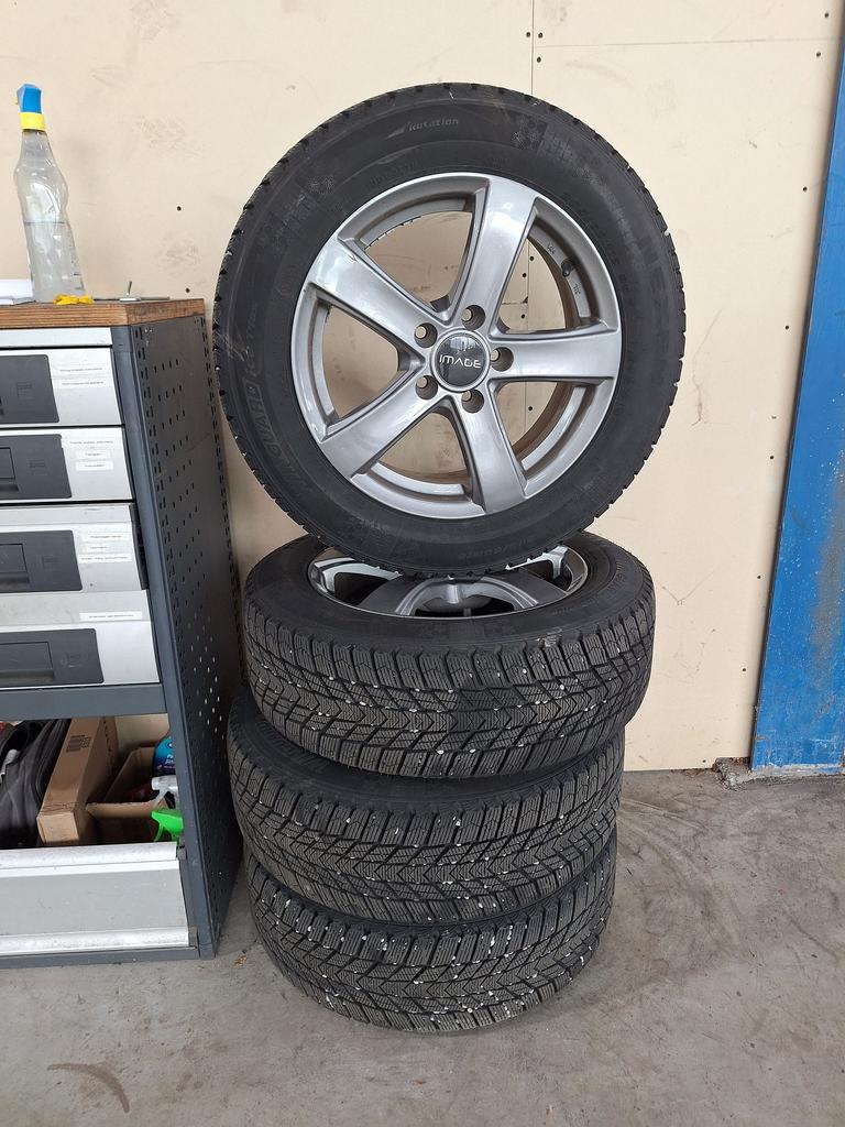 MG MG5 Winterset 16 Inch, Ophalen, Gebruikt, -, Banden en Velgen
