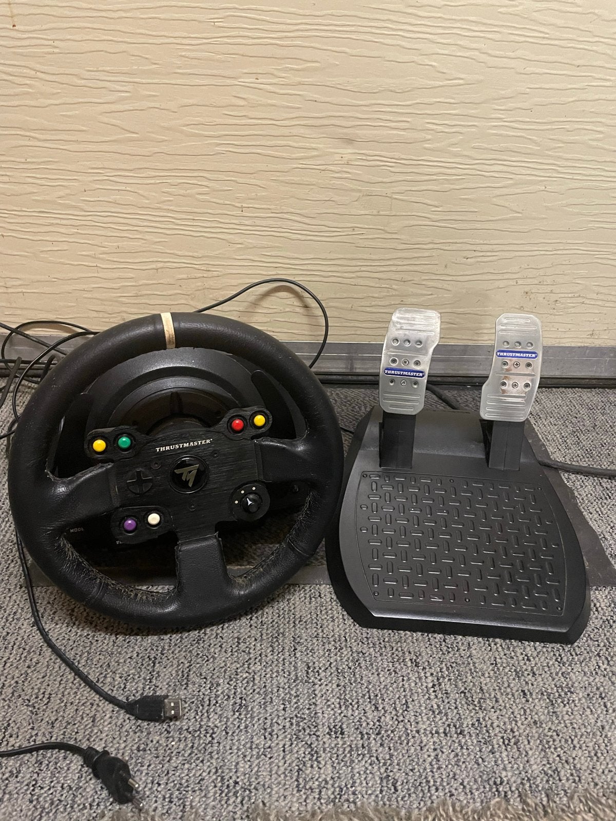 Thrustmaster T150 racestuur met pedalen, Ophalen of Verzenden, Overige merken, Zo goed als nieuw